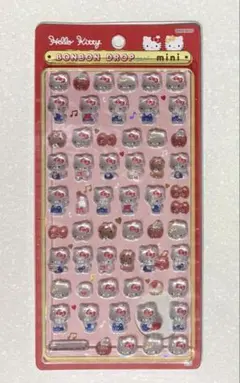 【正規品】ボンボンドロップシール　ミニ　ハローキティ　レッド