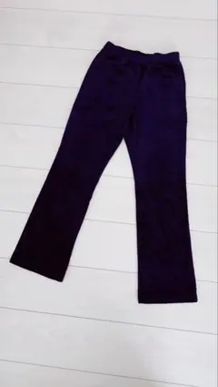 GU コーデュロイパンツ ブラック 140