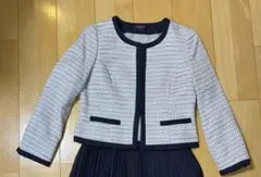 ESPRITMUR セレモニー ジャケット 9号 ネイビー・ホワイト