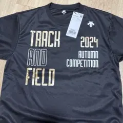 DESCENTE TRACK AND FIELD 2024 シャツ