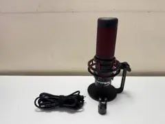 HyperX QuadCast S コンデンサーマイク、カバーマイクアームセット