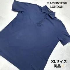 XLサイズ✨MACKINTOSH LONDON半袖ポロシャツ ネイビーのサムネイル
