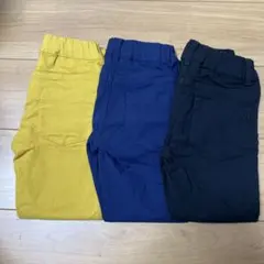 キッズ用長ズボン3色セット