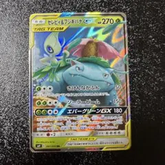 セレビィ＆フシギバナGX RR SM9 タッグボルト 001/095