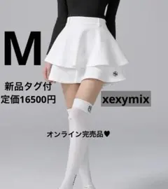 新品未開封】XEXYMIX ピンタック入り プリーツキュロットS - メルカリ