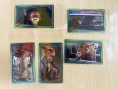 ディズニーストア ズートピア カードステッカー ニック ジュディ