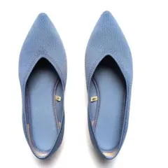 GU ウォッシャブルニット　フラットシューズ 23.5cm