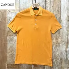【美品】ZANONE アイズコットン 鹿の子 ポロシャツ 44 72529954のサムネイル