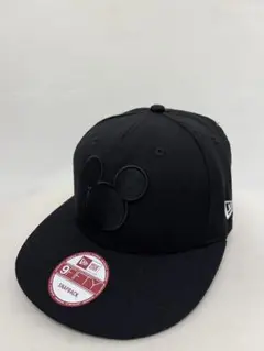 【NEW ERA×Disney】 ディズニー ミッキー キャップ　ブラックのサムネイル