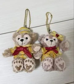 最終お値下げ　美品‼︎ ダッフィー シェリーメイ ぬいぐるみ2体セット