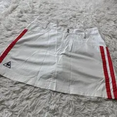 ルコックスポルティフ ホワイト スカート　パンツ サイズ7 レディース ゴルフ