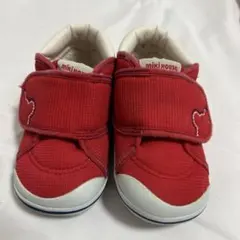 miki HOUSE 赤いファーストシューズ 14.0cm