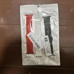 Apple Watch バンド 3本セット 赤 白 黒