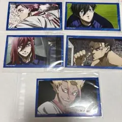 ブルーロック キャラガムコレクション ステッカー 糸師凛 糸師冴 千切 士道