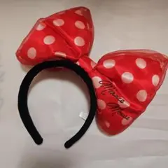 ディズニー ミニー リボン カチューシャ