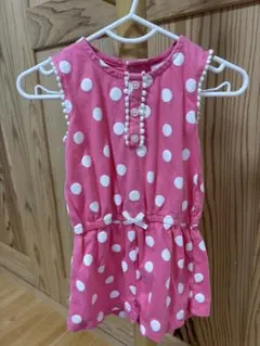 carter's ピンク ドット柄 ロンパース 18ヶ月
