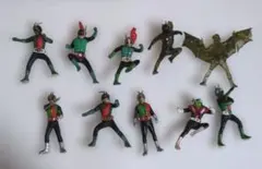 仮面ライダー ミニフィギュア 8体セット - メルカリ
