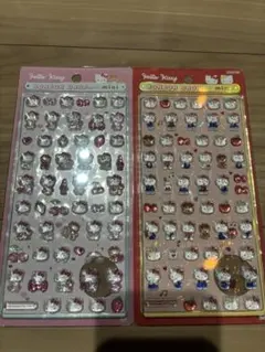 ボンボンドロップシールミニ　サンリオ　キティ　2枚
