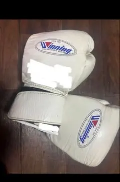 Winning ボクシンググローブ 8oz ホワイト - メルカリ