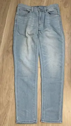 ライトブルー ユニクロデニムパンツSメンズ