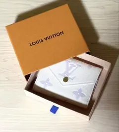 LOUIS VUITTON ポルトフォイユクレア ブルーフロスト 日本限定色