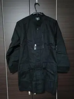 :nano universe　ブラック ミリタリージャケット