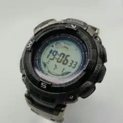 CASIO PROTREK 稼働　メンズ　 プロトレック チタンバンド 時計のサムネイル