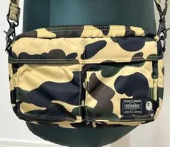 PORTER×APE/ウエストバッグ/別注/イエローカモ 楽天市場】A BATHING APE(エイプ)1ST CAMO WAIST BAG【ウエスト