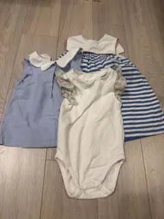 Jacadi ワンピース　トップス　ボディ　 3点セット 24M