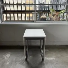 IKEA BAGGBODA バッグボーダ(ホワイト) サイドテーブル - メルカリ