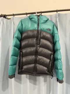 THE NORTH FACE メンズダウンジャケット S グリーン/ブラック