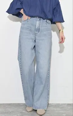 【着用1回のみ極美品◎】LEE/リー SLOBE別注 ストレートデニムのサムネイル