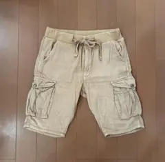 Lee カーゴ ショート パンツ ベージュ ハーフ ワーク リー ブラウン 茶のサムネイル
