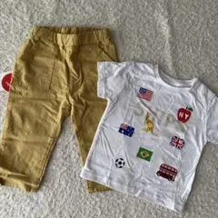 ships シップス キッズ 半袖Tシャツ 長ズボン セット