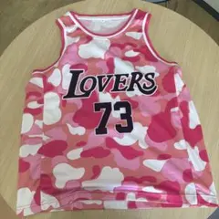 SUPER LOVERS スーパーラヴァーズ タンクトップ ピンク Y2K 平成