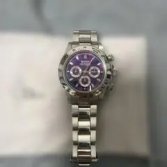 BAPEX Chronograph Purple Camo Watch激レアのサムネイル