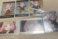 スパイファミリー　アーニャ　トレカ　カード　6枚