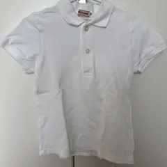ミキハウス ポロシャツ サイズ110 ホワイト