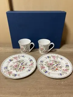WEDGWOOD ウェッジウッドPASHMINA パシュミナ プレート 2枚 箱 - メルカリ