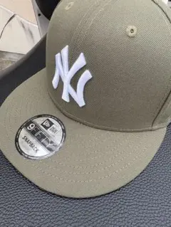 New Era ニューエラ NYロゴ 9FIFTY スナップバック カーキ