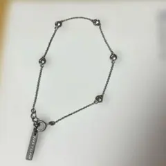 ANNE KLEINストーン付き シルバー ブレスレット