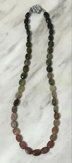 マルチカラー★トルマリンネックレス　電気石