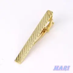 ✨ 新品未使用 ネクタイピン ゴールド ①