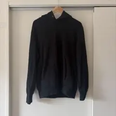 UNIQLO ブラック フード付きパーカー L