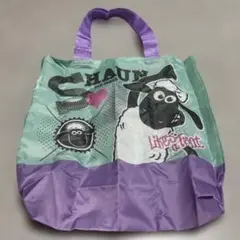匿名配送　ガチャ ひつじのショーン　エコバッグ かわいいトートバッグ