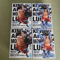 ワンピース ルフィ フィギュア 4体セット