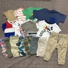 80 男の子　まとめ売り　1歳前後　半袖　夏服