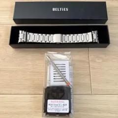 Apple Watch オレンジアクセントメタルバンド（ステンレス製）　工具付き