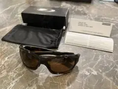 美品OakleyPitBull サングラス ブラウンタートル OO9161-01