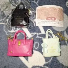 【3点セット】ブランドバッグ　ミニチュア　　メゾンドフルール　サマンサタバサ